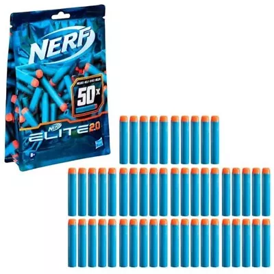 Buy Nerf Elite 2.0 50-Dart Refill Pack, Nerf Gun Soft Dart Bullets For All Products • 8.99£