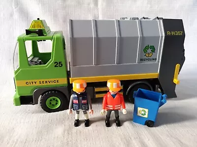 Buy Playmobil 3121 Recycling Truck City Life Bundle Figures Working VGC. • 15.99£