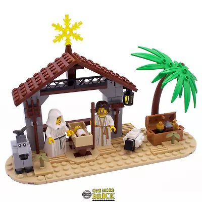 Buy Nativity - Mary Joseph Jesus Minifigures | Christmas Xmas | Made With Real LEGO • 32.99£