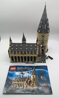 Buy LEGO Harry Potter Hogwarts Great Hall . 75954 100% Complete , With Instructions • 86.86£
