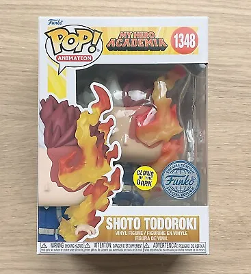 Buy Funko Pop My Hero Academia Shoto Todoroki GITD #1348 + Free Protector • 29.99£