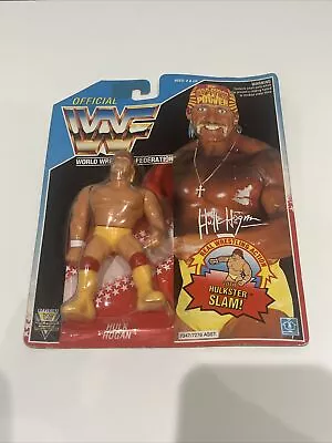 Buy Hasbro WWF Hulk Hogan Series 5 Action Figure Carded On Blister Sealed • 129.99£
