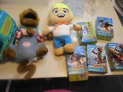 Buy SCOOBY DO PLAYMOBILE (5, 3 Unopened) 2 SOFT TOYS + 1 Talking Vehicle +  Figures • 12£