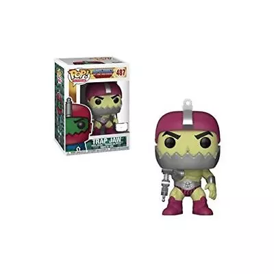 Buy Funko POP Television Figure : Masters Of The Universe #487 Trap Jaw [Metallic] • 39.99£