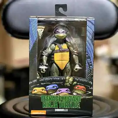 Buy NECA TMNT Donatello Teenage Mutant Ninja Turtles 18cm Action Figure • 21.45£