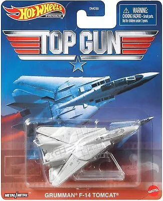 Buy The Cast Aircraft Action Figure GRUMMAN F-14 TOMCAT Top Gun 9cm Hot Wheels • 28.90£