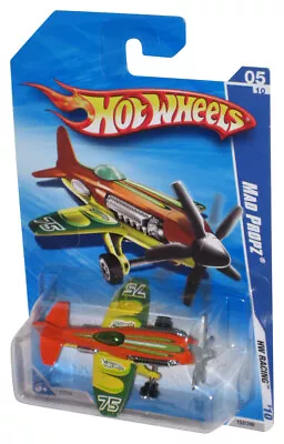 Buy Hot Wheels HW Racing '10 Orange & Yellow Mad Propz Toy Plane 153/240 • 14.30£