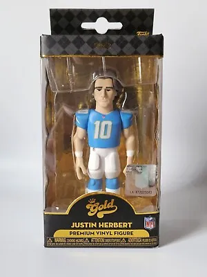 Buy Funko Gold Legends NFL Justin Herbert LA Chargers 5  Inch New In Box • 19.95£