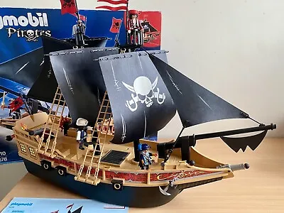 Buy Playmobil 6678 Pirate Ship COMPLETE And Boxed W Instructions • 55£