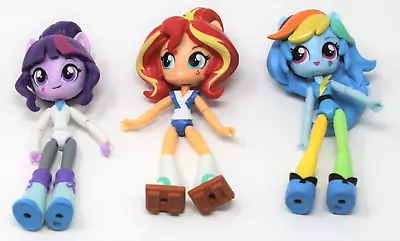 Buy My Little Pony Equestria Sunset Shimmer, Twlight Sparkle, Rainbow Dash Hasbro • 5.95£