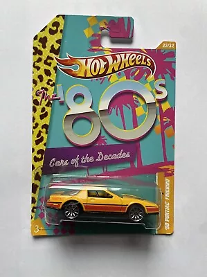 Buy Hot Wheels Cars Of The Decades - 80s. Pontiac Firebird • 3.40£