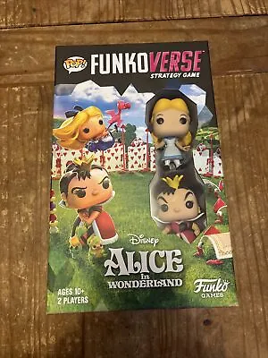 Buy Pop Funkoverse Strategy Game Alice In Wonderland Disney Queen Hearts Brand New • 13.99£