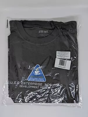 Buy Fanhome Eaglemoss Build The Star Trek Uss Enterprise Ncc-1701 D Ship T-shirt • 30£