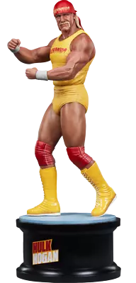 Buy WWE Wrestling Hulk Hogan Hulkamania 1:4 Scale Statue PCS Sideshow Limited 600 • 770.82£