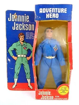 Buy Vintage Mego Johnnie Jackson Action Figure 1970s UK Variant Boxed Very Rare • 99.99£