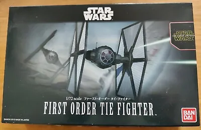 Buy Star Wars Model Kit Bandai 1/72 Scale First Order Tie Fighter • 50£