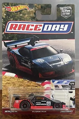 Buy Hot Wheels Acura NSX Race Day Car Culture Real Riders 2016 Die-cast • 13.99£