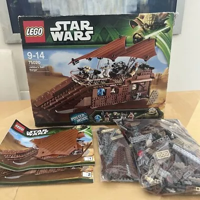 Buy LEGO Star Wars: Jabba's Sail Barge (75020) - With Box & Manuals *No Minifigures* • 89.99£