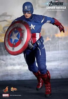 Buy Hot Toys Avengers Captain America Steve Rogers Chris Evans MMS174 *NEW *RARE*MIB • 270£