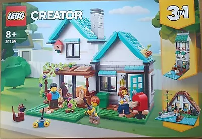 Buy LEGO Creator 31139 Cosy House Age 8+ 808pcs New And Sealed • 49.50£
