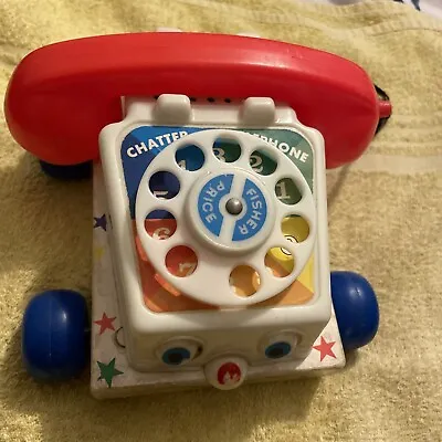 Buy 🐞Vintage Fisher Price Telephone Pull Along Toy Dated 1961🐞 • 4.99£