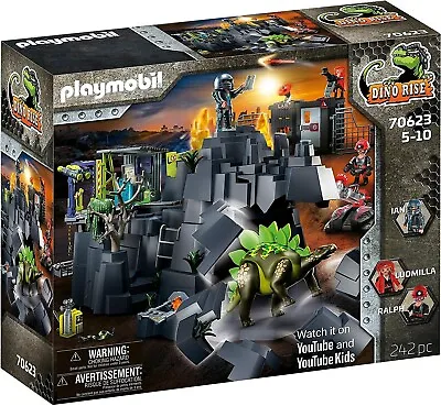 Buy Playmobil 70623 Dino Rise Crystal Mine  Set RRP £149.99 Brand New Boxed • 54.95£