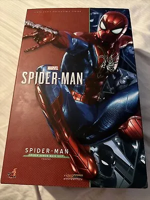 Buy 1/6 Hot Toys Vgm43 Marvel's Spider-man Spider Armor Mk Iv Suit Movie Figure • 250£