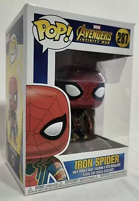 Buy Funko POP #287 Iron Spider Marvel Avengers Infinity War • 14.95£