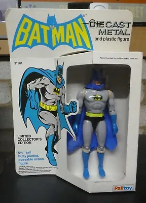Buy DC Comics Batman Mego Diecast Palitoy 1979 Diecast Boxed New Unpunched Figure • 659.99£