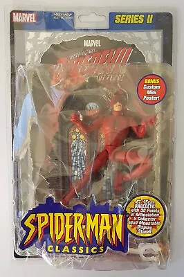 Buy Toybiz Spiderman Classics Series 2 Daredevil, Sealed But Damaged Packaging • 24.99£