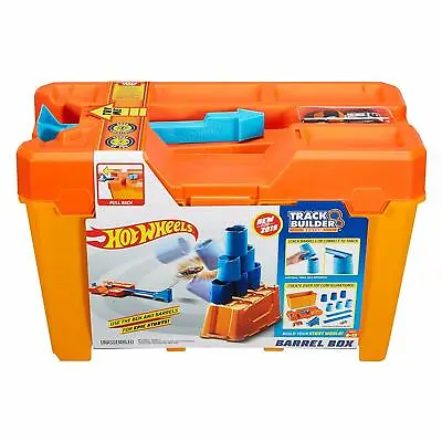 Buy Hot Wheels Track Builder Barrel Box With Built In Car Launcher In Lid • 22.99£