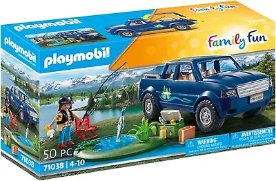 Buy PLAYMOBIL Fishing Trip (71038) With Pick-up Truck & Figure New Sealed • 28.95£