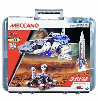 Buy Meccano 472 Parts Space Model Set Level 3 • 45£