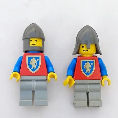 Buy LEGO Vintage Castle/Knights X2 Lion Knights Cas116 Cas372 From 6012 • 8.95£
