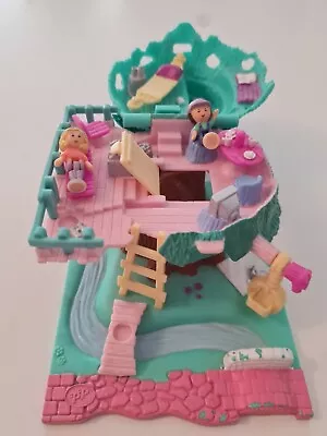 Buy 1994 Polly Pocket Tree House With Both Figures • 38.56£