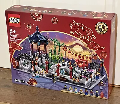 Buy LEGO 80107 SPRING LANTERN FESTIVAL - CHINESE NEW YEAR - Brand New Sealed Set • 169.99£
