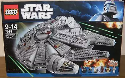 Buy LEGO Star Wars 7965 Millennium Falcon Falcon Figures Instructions Original Packaging 100% Complete • 198£