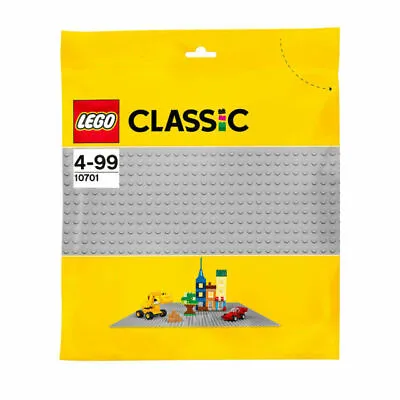 Buy 11*LEGO 10701 CLASSIC: 48x48 Grey Baseplate * New & Sealed*  • 114.99£