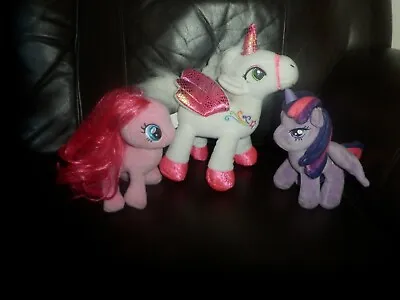 Buy My Little Pony Plush X 2 And Bj Gifts Plush Unicorn • 3.99£