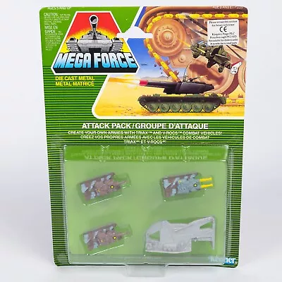 Buy MOC Vintage 1989 Kenner Mega Force V-Rocs Anti-Aircraft Tanks • 40£