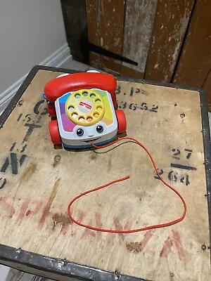 Buy Fisher-Price Chatter Telephone Pull Along Baby Toddler Toy Phone Mattel 2015 • 7.99£