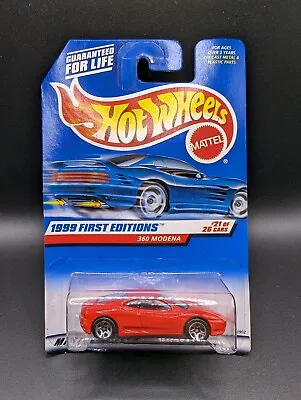 Buy Hot Wheels #1113 Ferrari 360 Modena 1999 First Editions Sealed Vintage Release • 16.95£