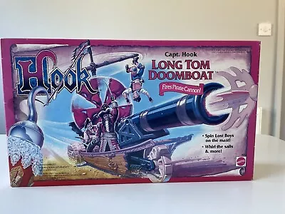 Buy Vintage 1992 - Mattel Hook Capt.hook Long Tom Doombiat - New • 50£