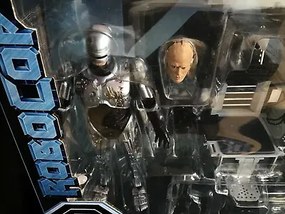 Buy Robocop Ultimate Battle Damaged With Chair 35th Anniversary NECA MIB • 64.99£