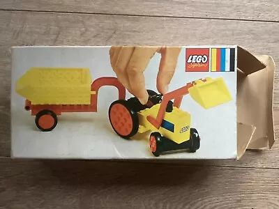 Buy LEGO Set 378  I  Complete Set  I  Vintage LEGOLAND Tractor In Box  I  • 18£