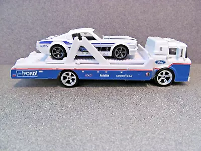 Buy Hot Wheels Team Transporter Ford C-800 & A '65 Mustang Fastback 1:64 • 12.95£