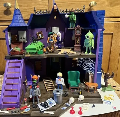 Buy PLAYMOBIL Scooby Doo Bundle Mansion 70361 Witch 70366 Diver 70288 Creeper • 65£