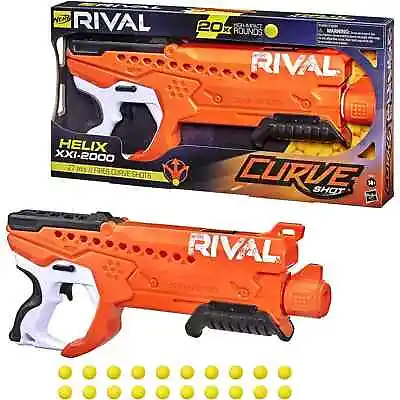 Buy NERF Rival Curve Shot Helix XXI-2000 Blaster Gun • 22.99£