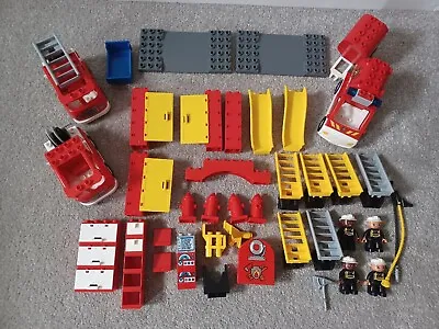Buy Lego Duplo Fire Station Spares (Engine Firemen Hoses Bundle Job Lot) • 15.99£