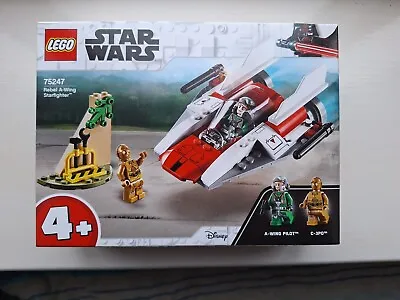 Buy Lego Star Wars 75247 Rebel A-Wing Starfighter 4+ Set - Brand New & Sealed • 19.99£